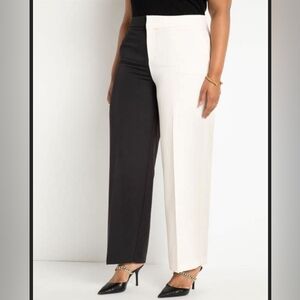 Color Block Straight Leg Pant